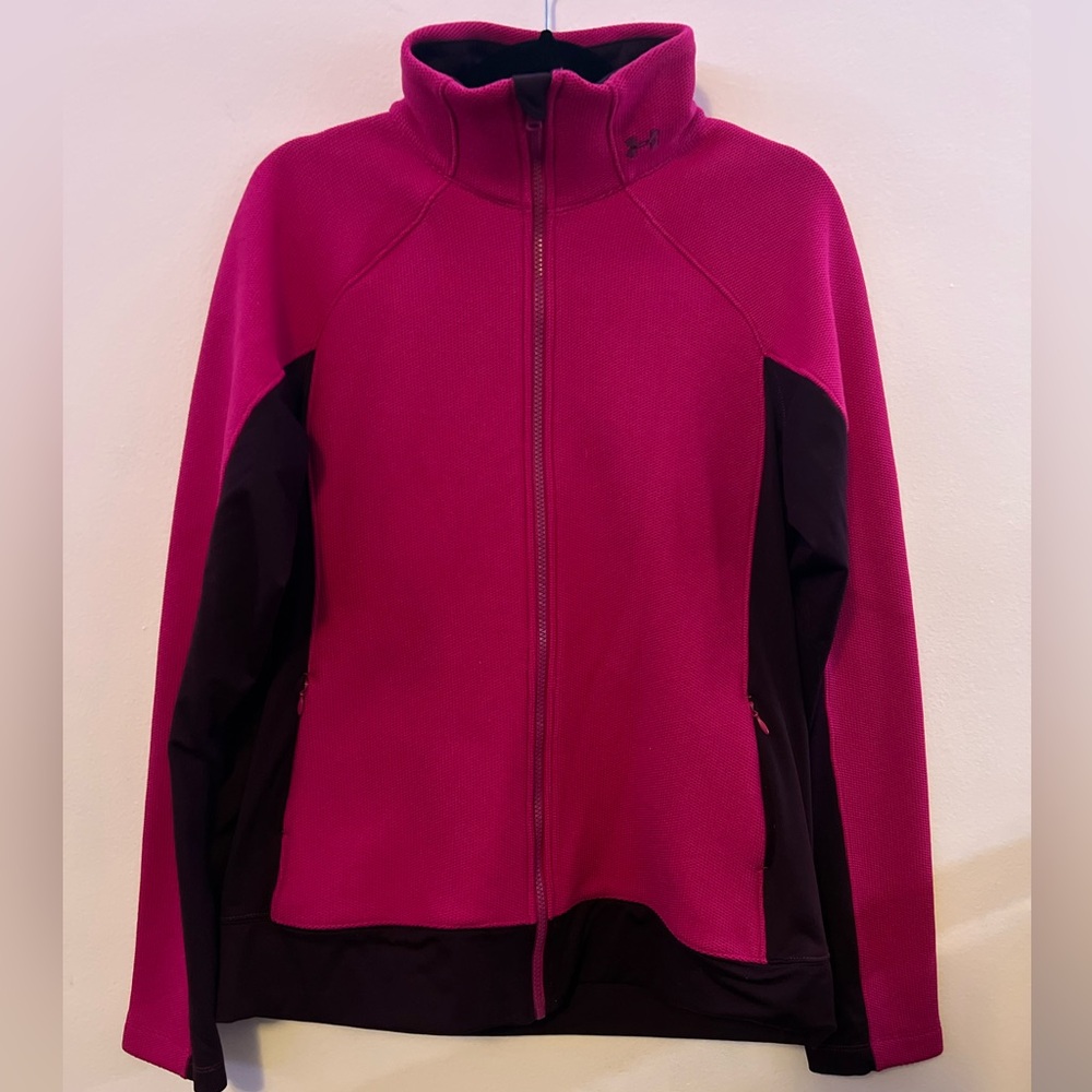 Under Armour Women's Fuchsia and Purple Ski Jacket